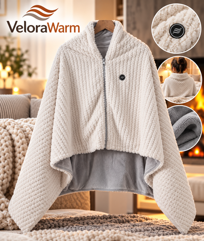 VeloraWarm™ CozyHeat Cape – Ultimate Winter Comfort